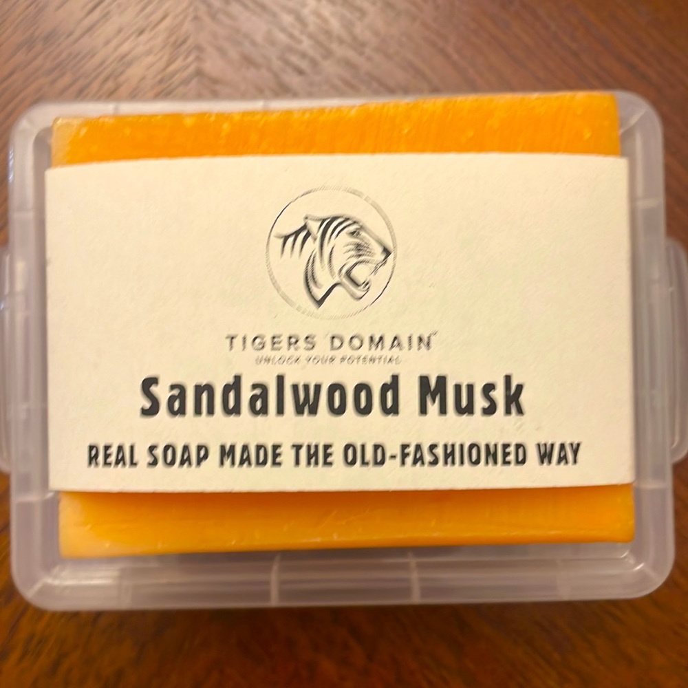 Handmade Sandalwood Musk Soap